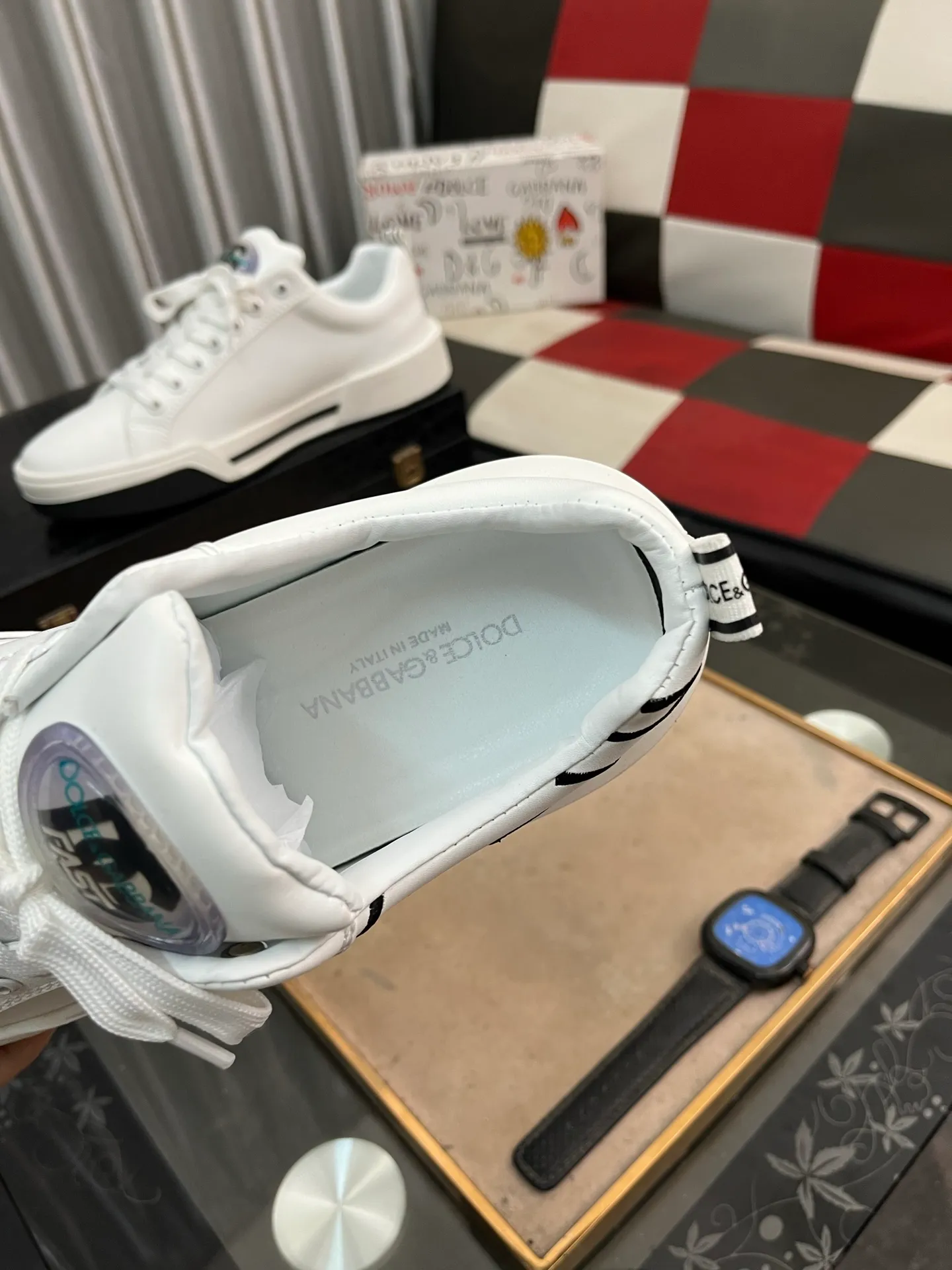 Men's shoes 💰480⌚️⌚️【DG～】Couple casual shoes 2025z cabinet simultaneous sale 🔶Size: 35-46, 🔜The upper is made of multi-material splicing ➕Genuine leather lining, comfortable and breathable, sole: original comfortable and wear-resistant outsole, ⚠️The real thing📱Photographed🎬The real thing is better📢📢📢